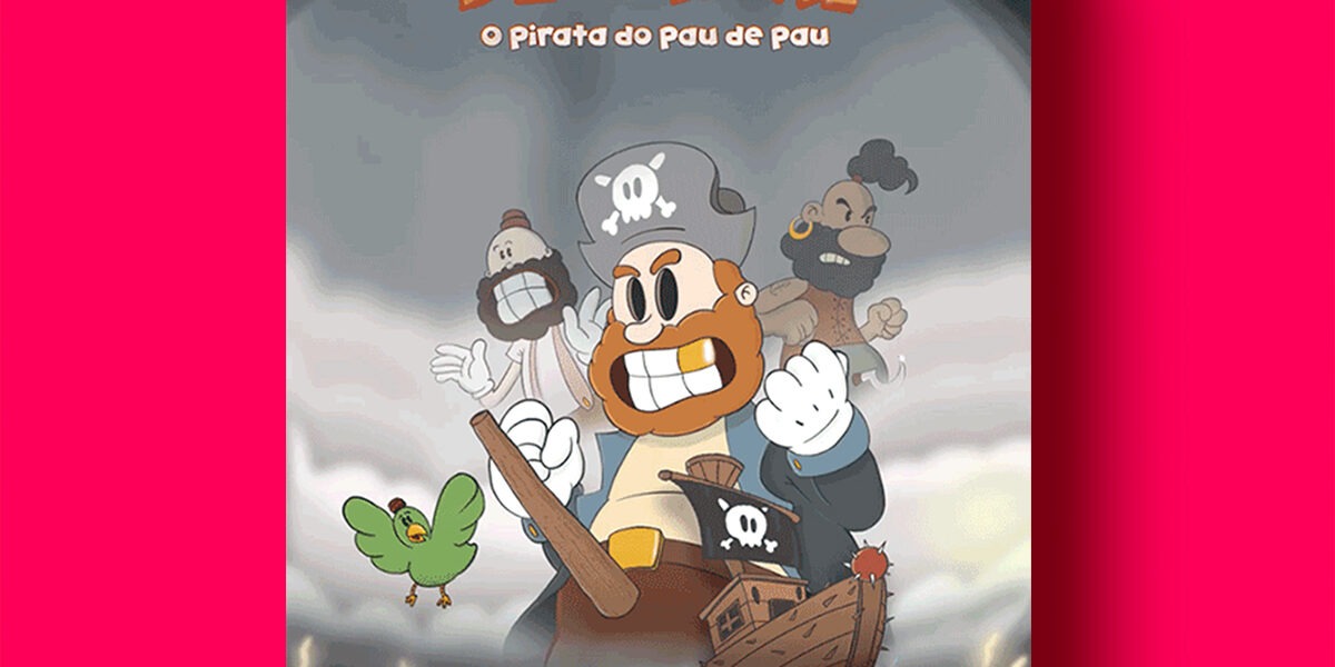 Capa do livro Demerval - O pirata do pau de pau