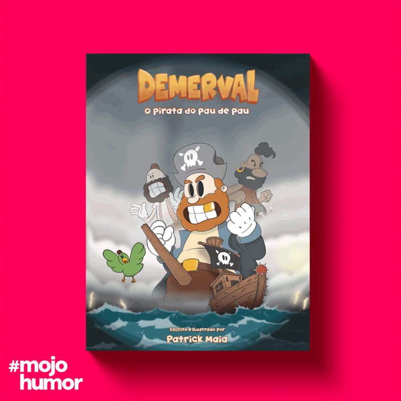 Capa do livro Demerval - O pirata do pau de pau