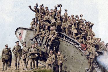 With the guidance of specialists from the Canadian War Museum, a series of black and white photographs of the Canadian Corps from the First World War have been coloured.